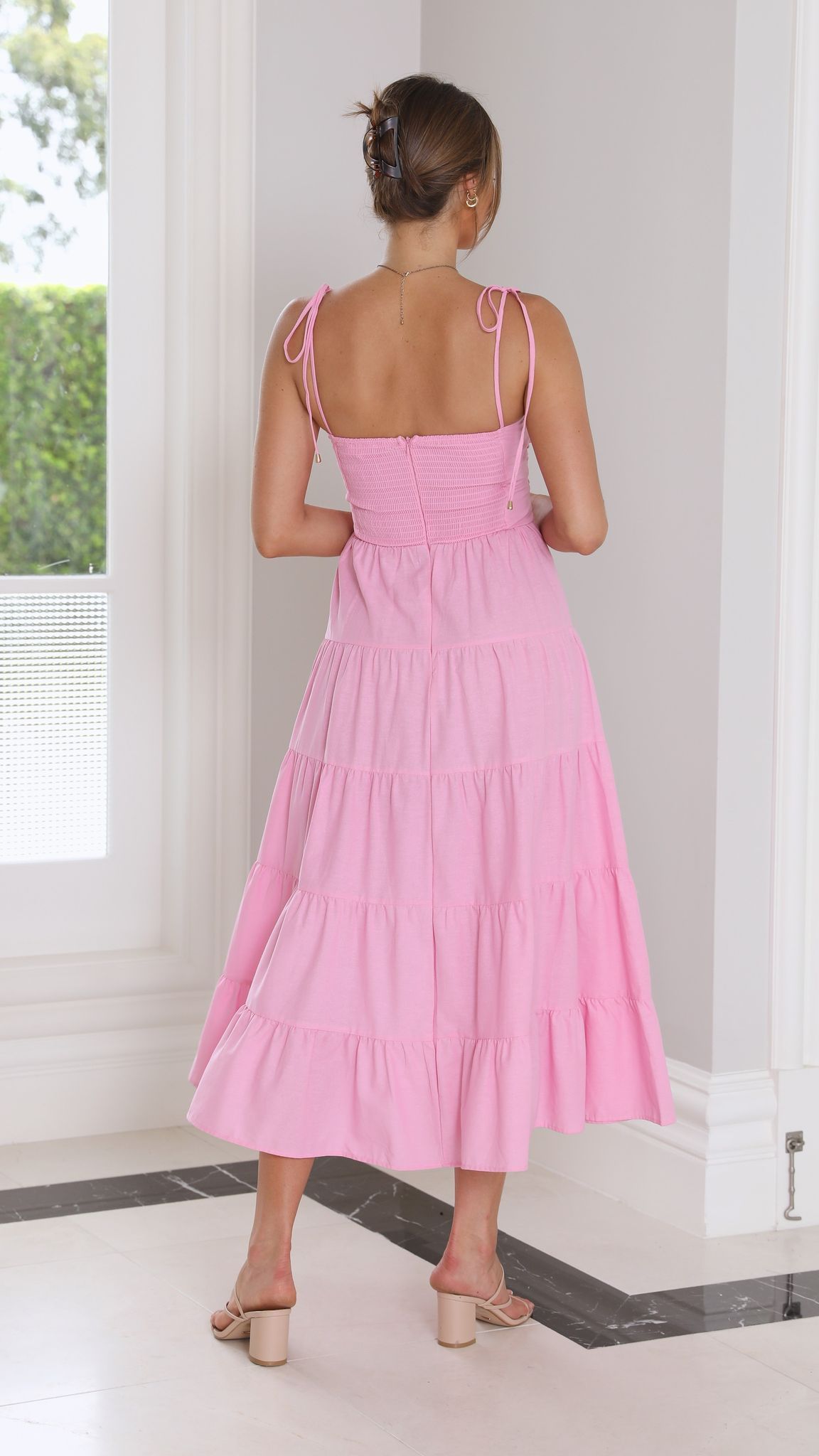 Armani Midi Dress - Pink sold by Billy J product image thumbnail 4