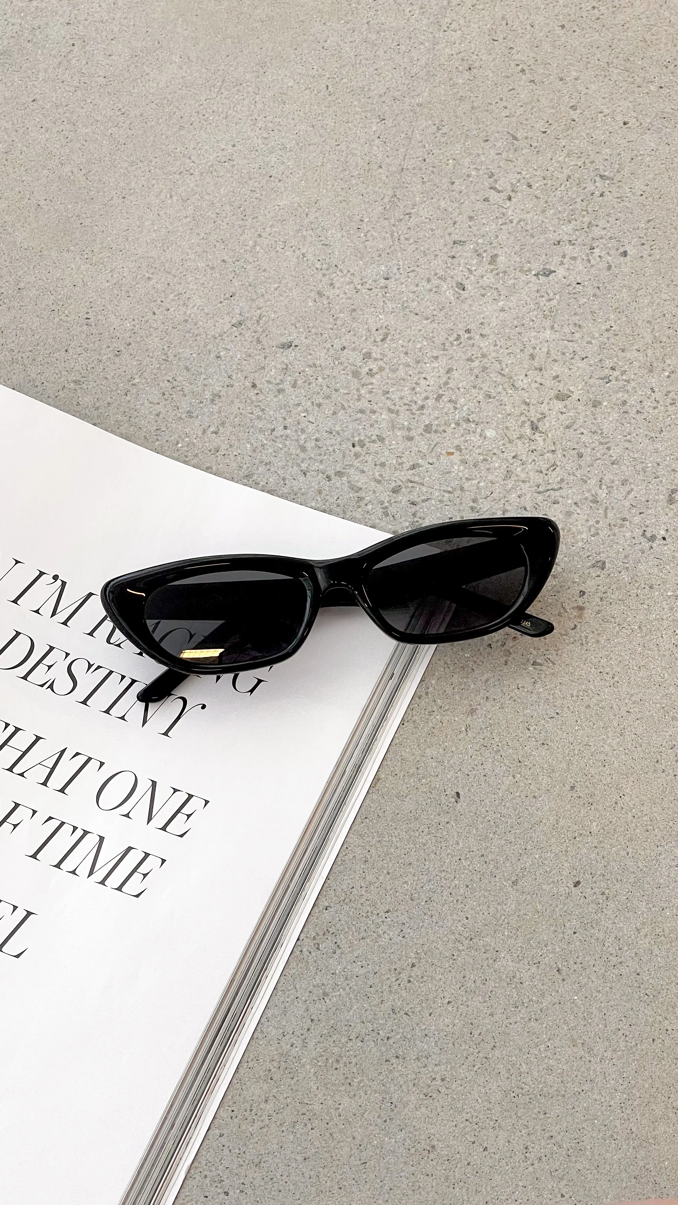The Caroline Sunglasses - Black sold by Billy J product image thumbnail 4