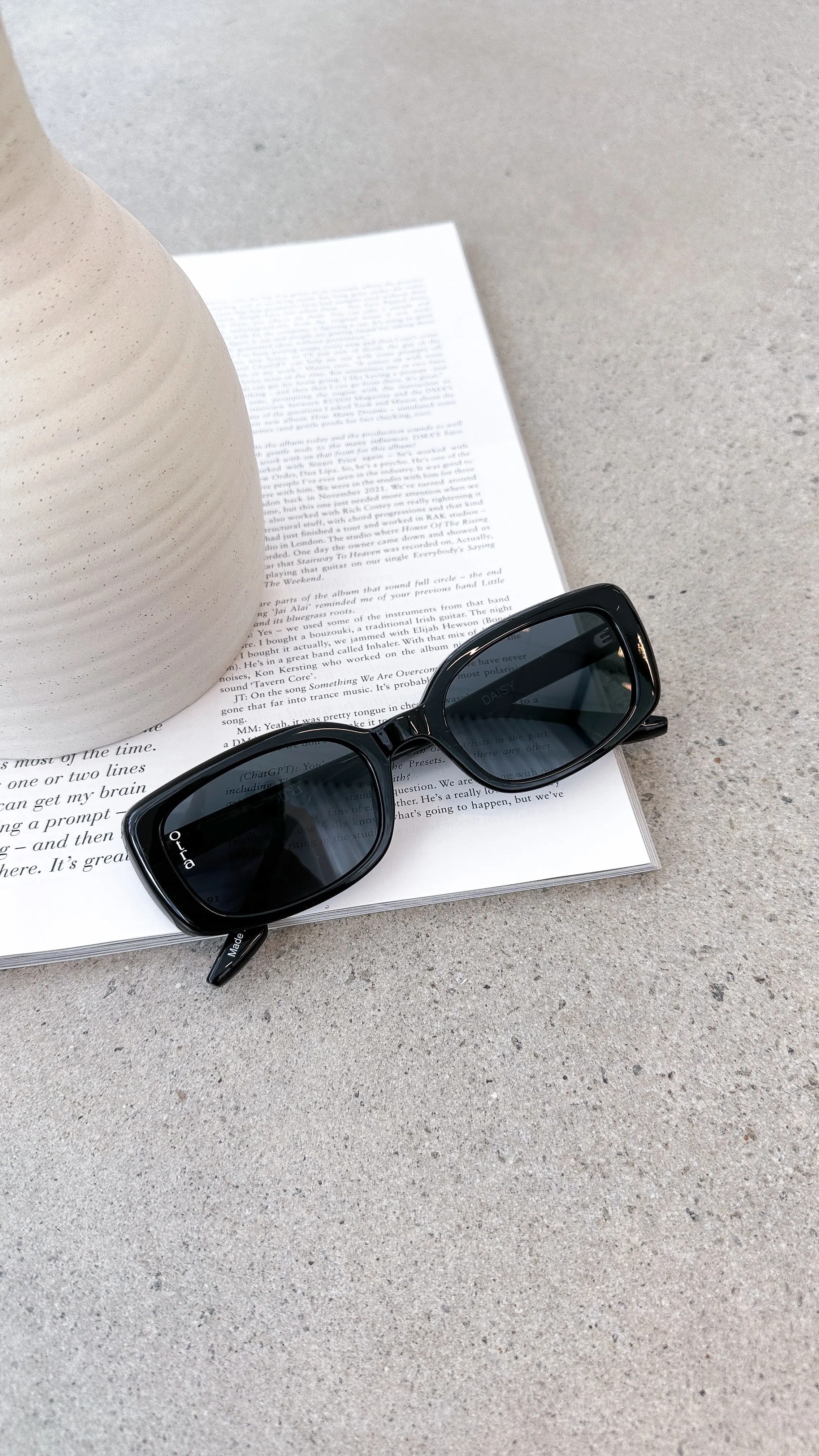 Daisy Sunglasses - Black/Smoke sold by Billy J product image thumbnail 2