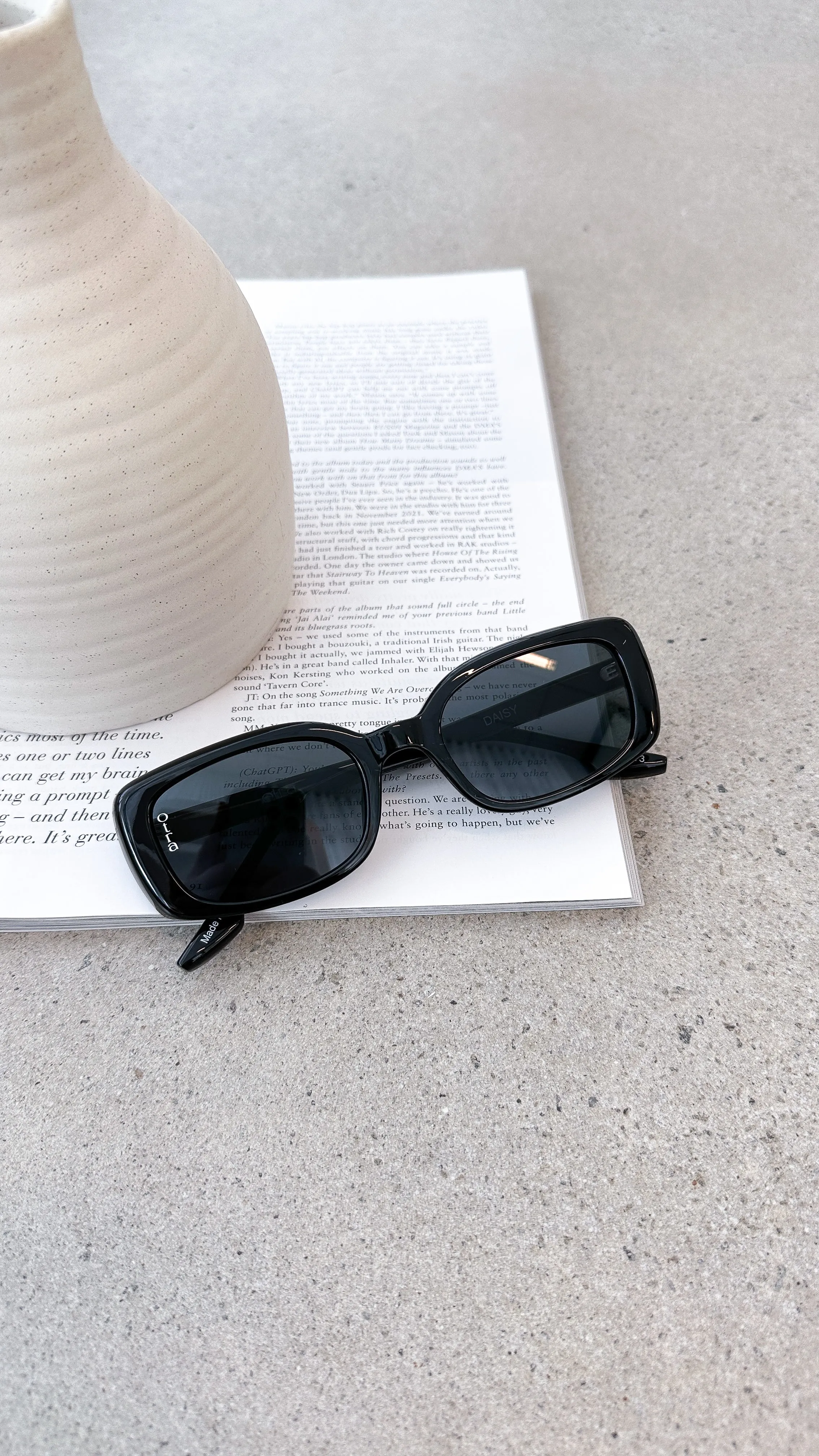 Daisy Sunglasses - Black/Smoke sold by Billy J product image thumbnail 4