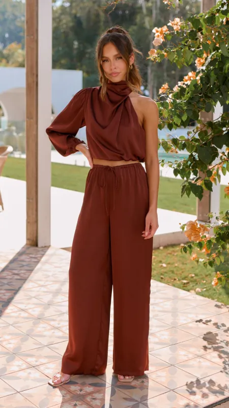 Zuri Pants - Brown sold by Billy J
