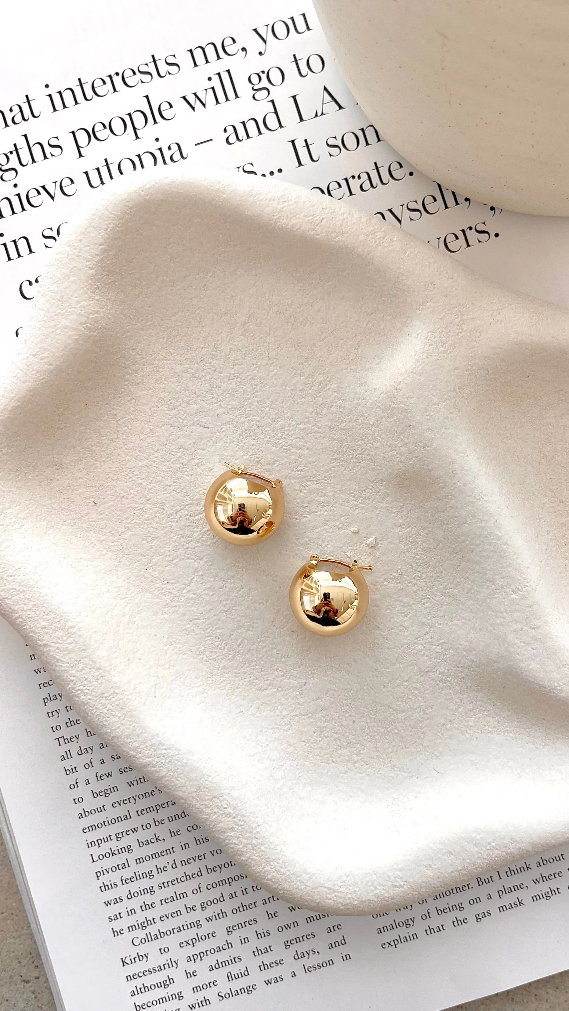 Bonita Earrings - Gold sold by Billy J product image thumbnail 2