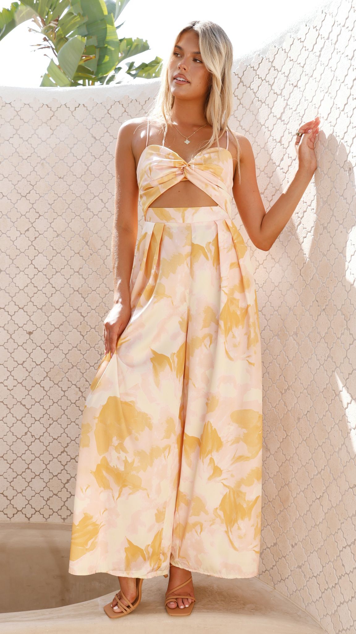 Lucy Jumpsuit - Yellow sold by Billy J product image thumbnail 5
