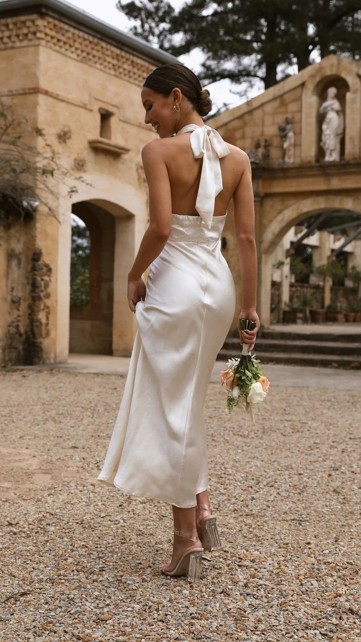 Athena Midi Dress - Champagne sold by Billy J product image thumbnail 4