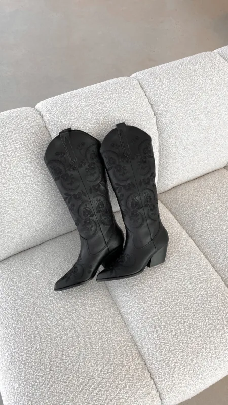 Zakai Boots - Black sold by Billy J