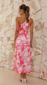 Rosalina Maxi Dress - Pink Floral sold by Billy J