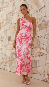 Rosalina Maxi Dress - Pink Floral sold by Billy J