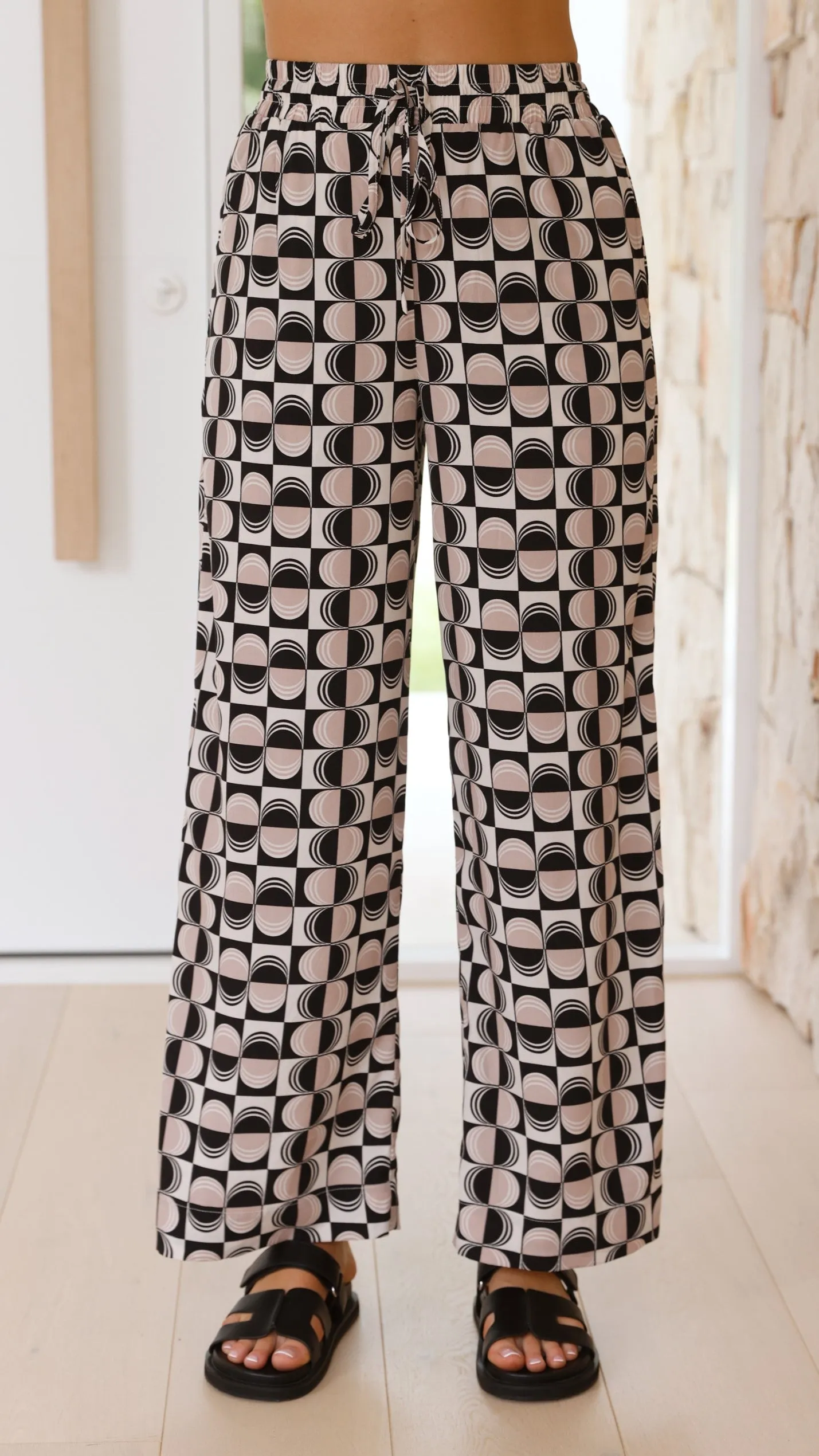 Nellie Pants - Palermo Print sold by Billy J product image thumbnail 2