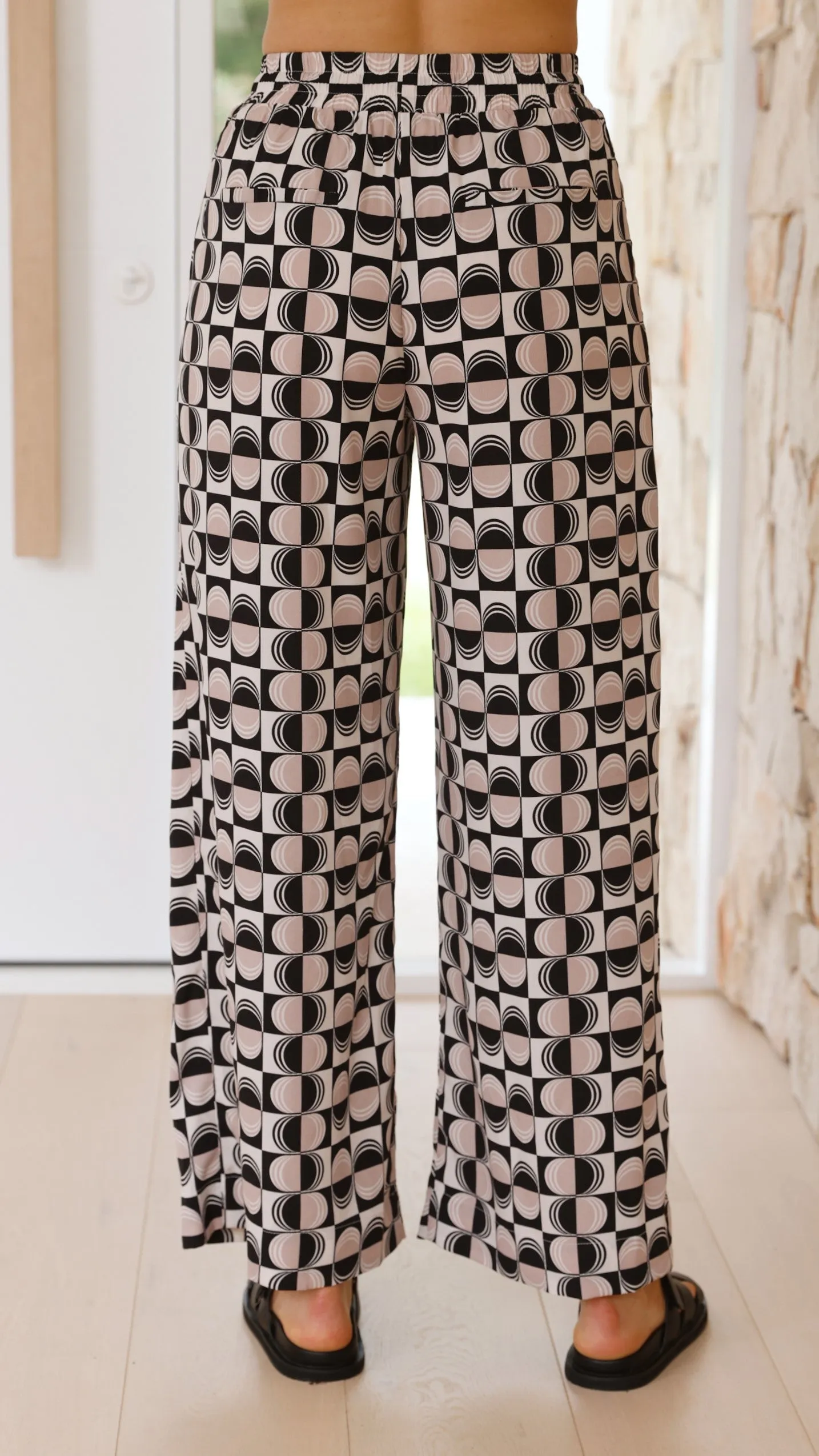 Nellie Pants - Palermo Print sold by Billy J product image thumbnail 3