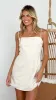 Scout Mini Dress - Natural sold by Billy J