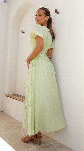 Faiz Maxi Dress - Lime sold by Billy J