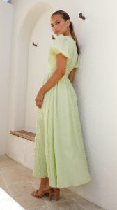 Faiz Maxi Dress - Lime sold by Billy J