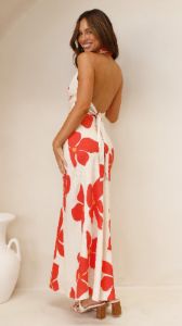 Kendall Top - Hibiscus sold by Billy J