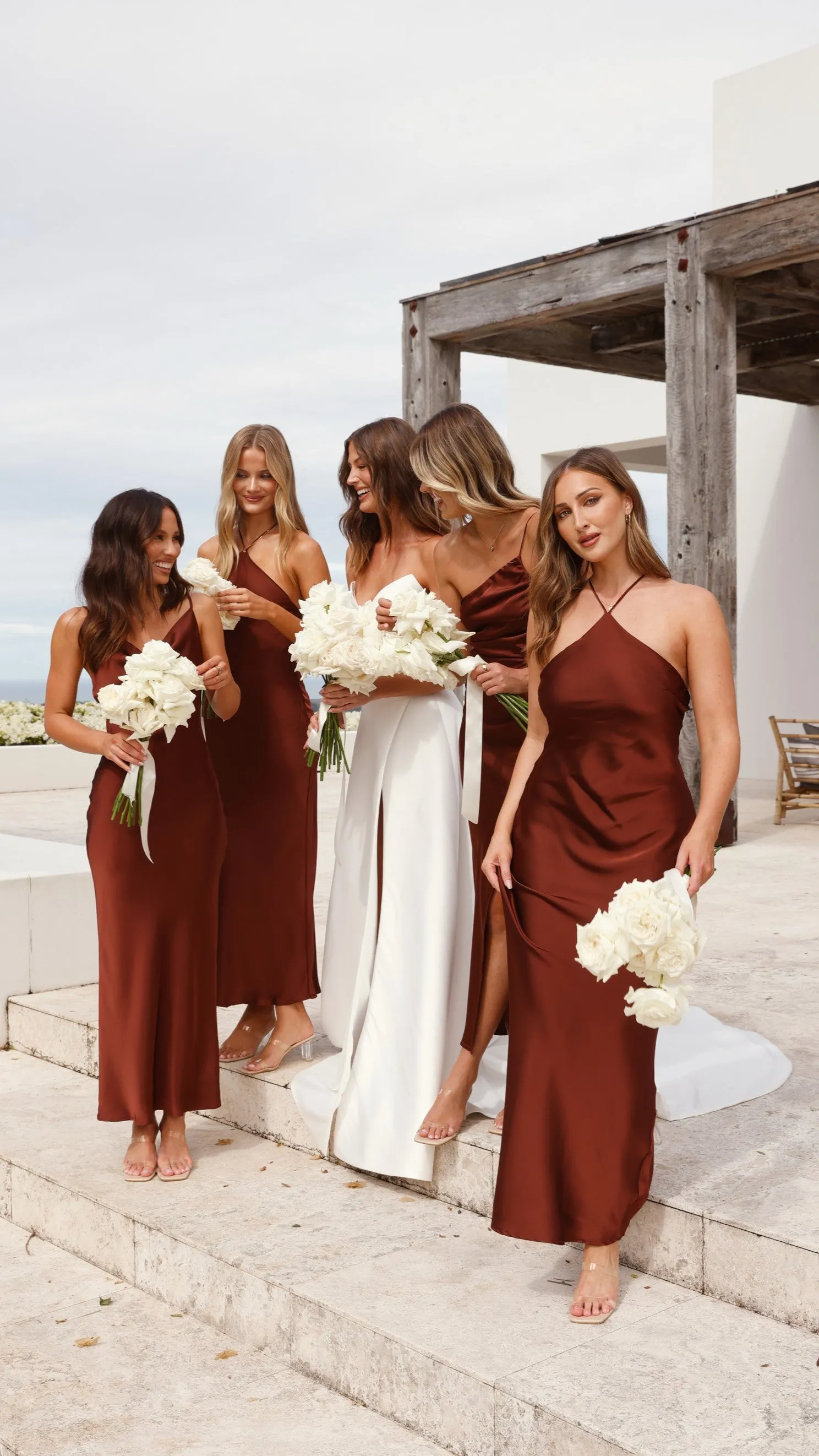 Chiara Maxi Dress - Brown sold by Billy J product image thumbnail 3