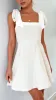 Balta Mini Dress - Oat / White sold by Billy J