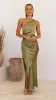 Jenna Maxi Dress - Olive sold by Billy J