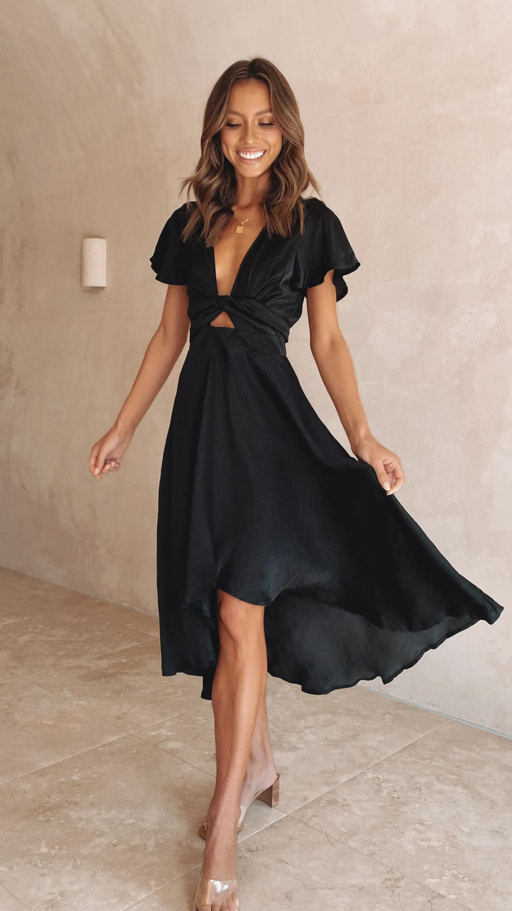 Sunny Daze Dress - Black sold by Billy J product image thumbnail 4