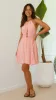 Ivy Mini Dress - Peach sold by Billy J