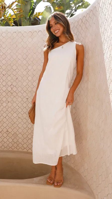 Stormi Maxi Dress - White sold by Billy J