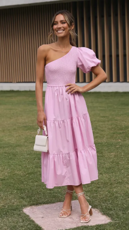 Frankie Maxi Dress - Pink sold by Billy J