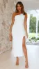 Victoria Maxi Dress - Stretch/Cotton - White sold by Billy J