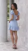 Kori Mini Dress - Blue Floral sold by Billy J