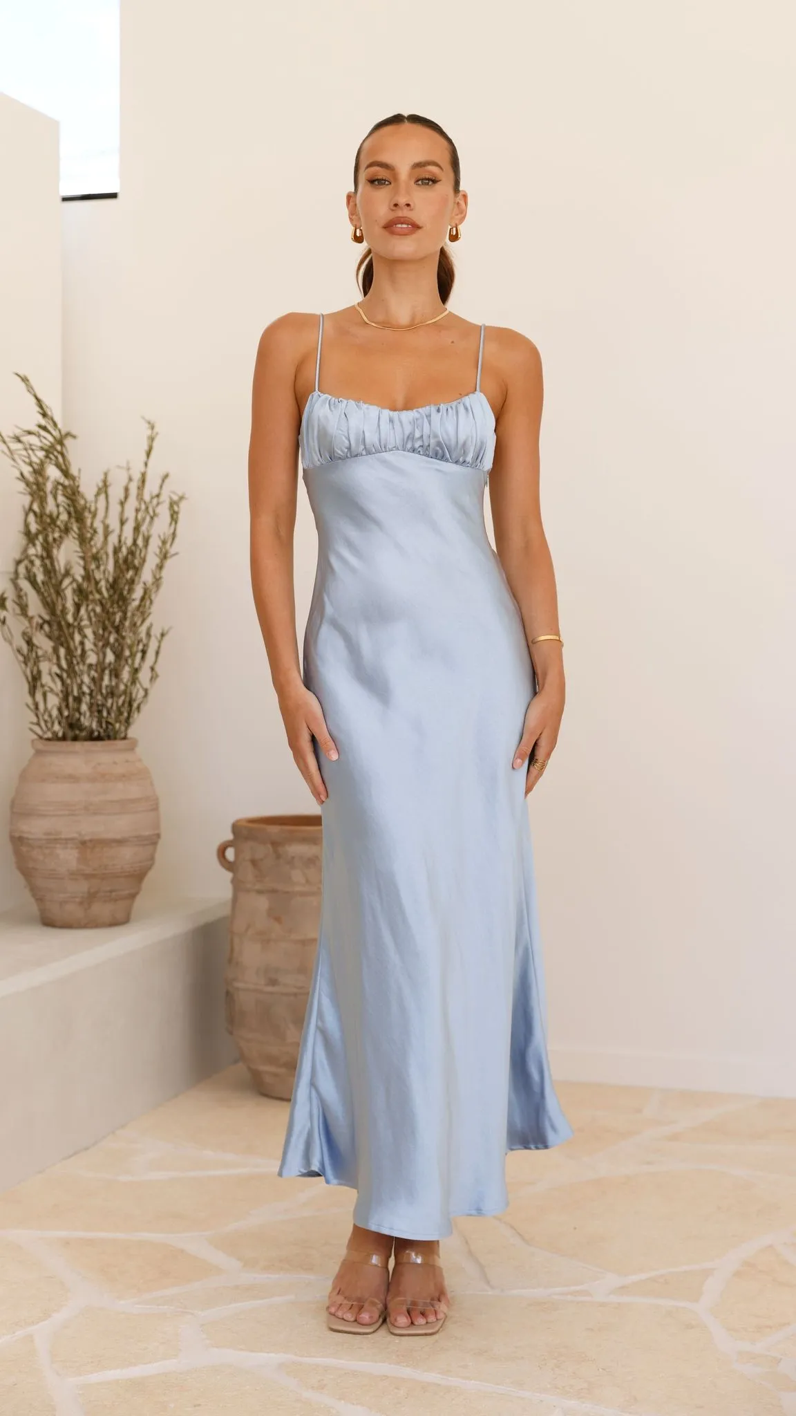 Rue Maxi Dress - Blue sold by Billy J product image thumbnail 5