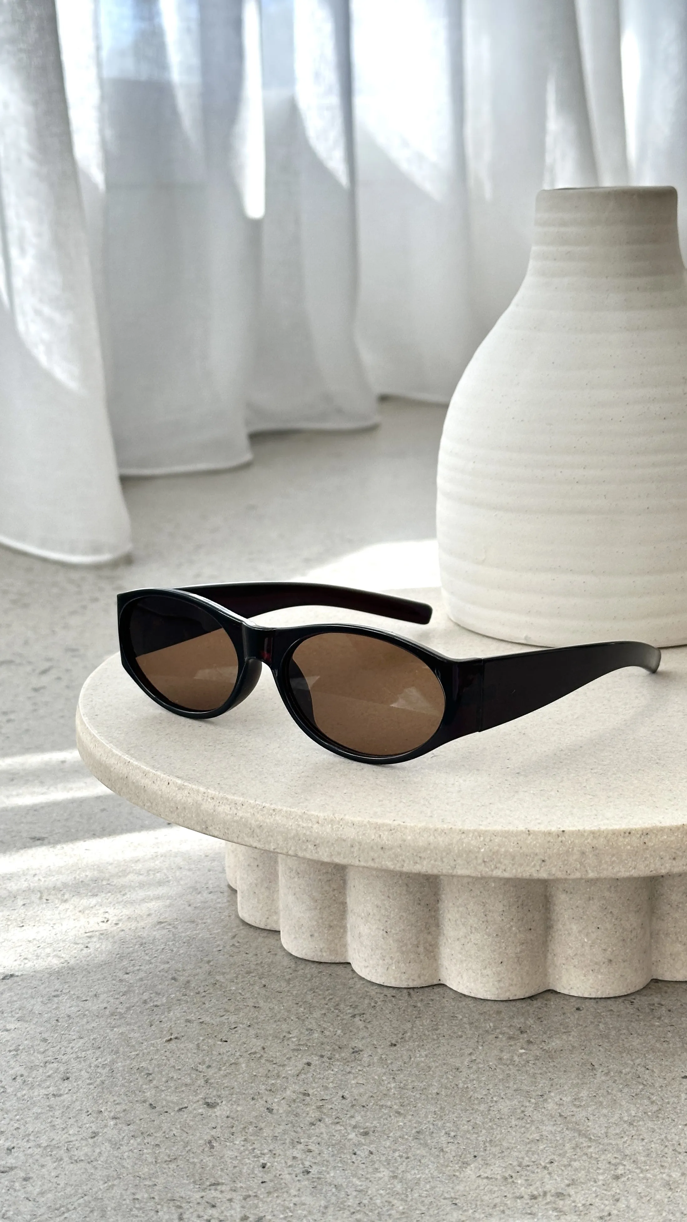 Sarai Sunglasses - Brown sold by Billy J product image thumbnail 3