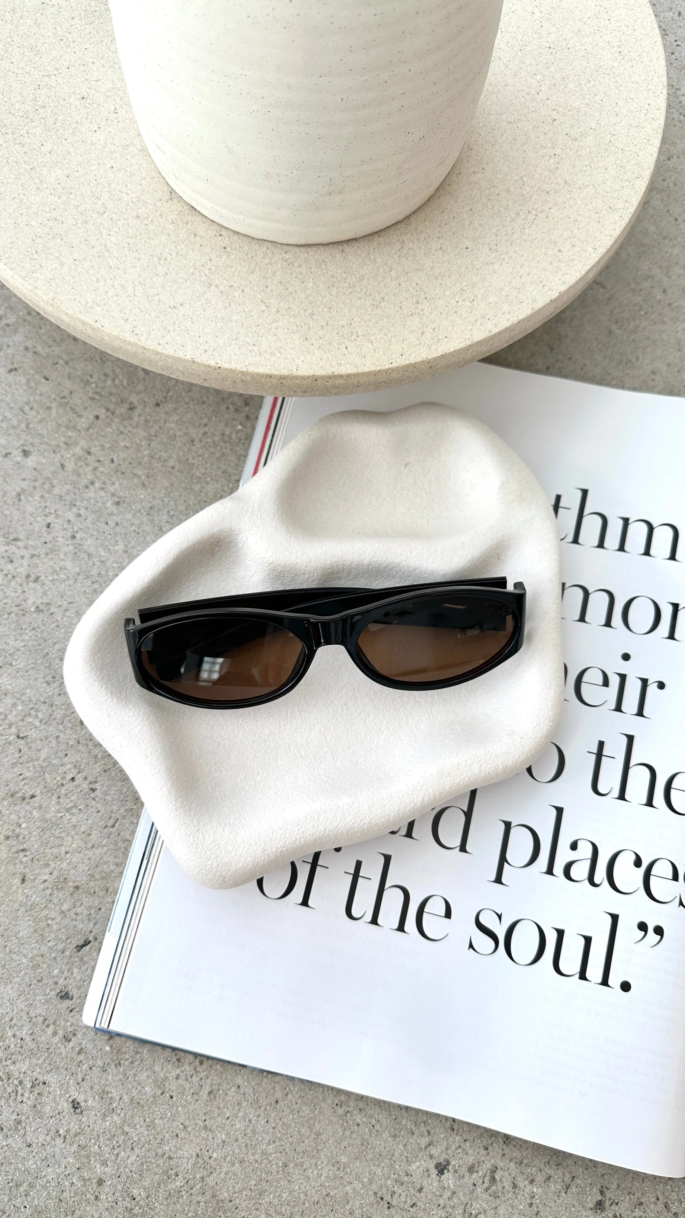 Sarai Sunglasses - Brown sold by Billy J