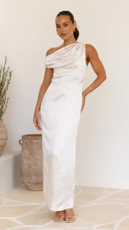 Harlowe Maxi Dress - Champagne sold by Billy J