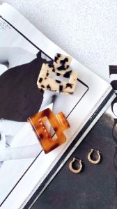 Anabelle Claw Clip - Light Tort sold by Billy J