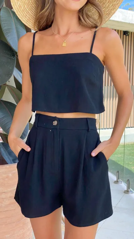 Lilli Top - Black sold by Billy J