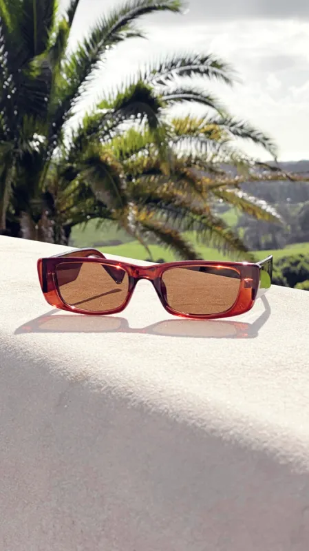 Safara Sunglasses - Brown sold by Billy J