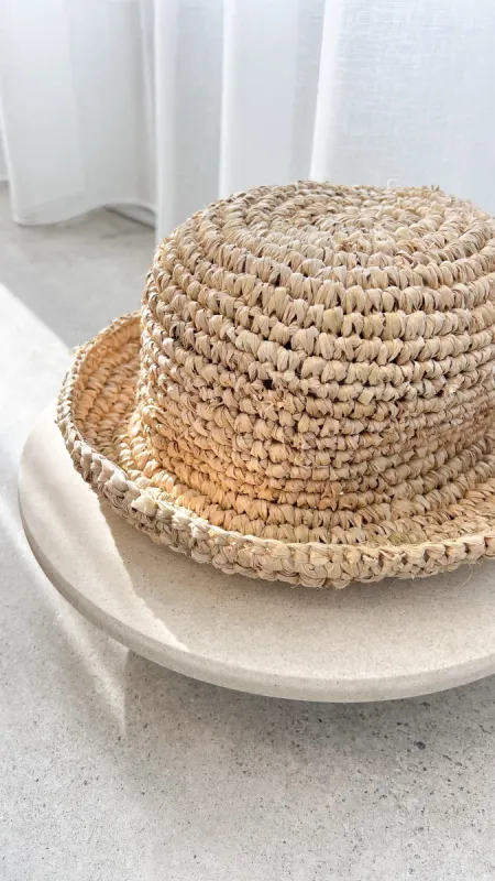 Raffle Bucket Hat - Natural made by Billy J