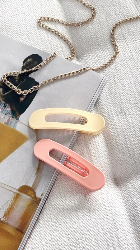 Benna Hair Clips - Milkshake sold by Billy J