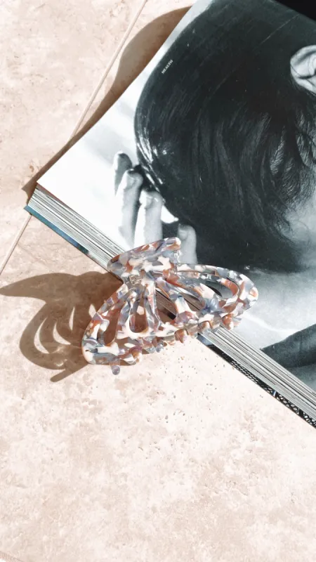 Bianca Butterfly Claw Clip - Purple Mermaid sold by Billy J