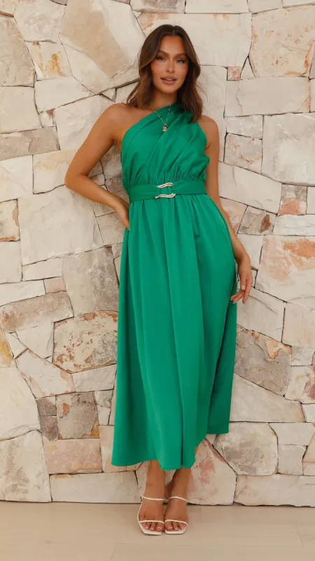 Hadas Maxi Dress - Green sold by Billy J