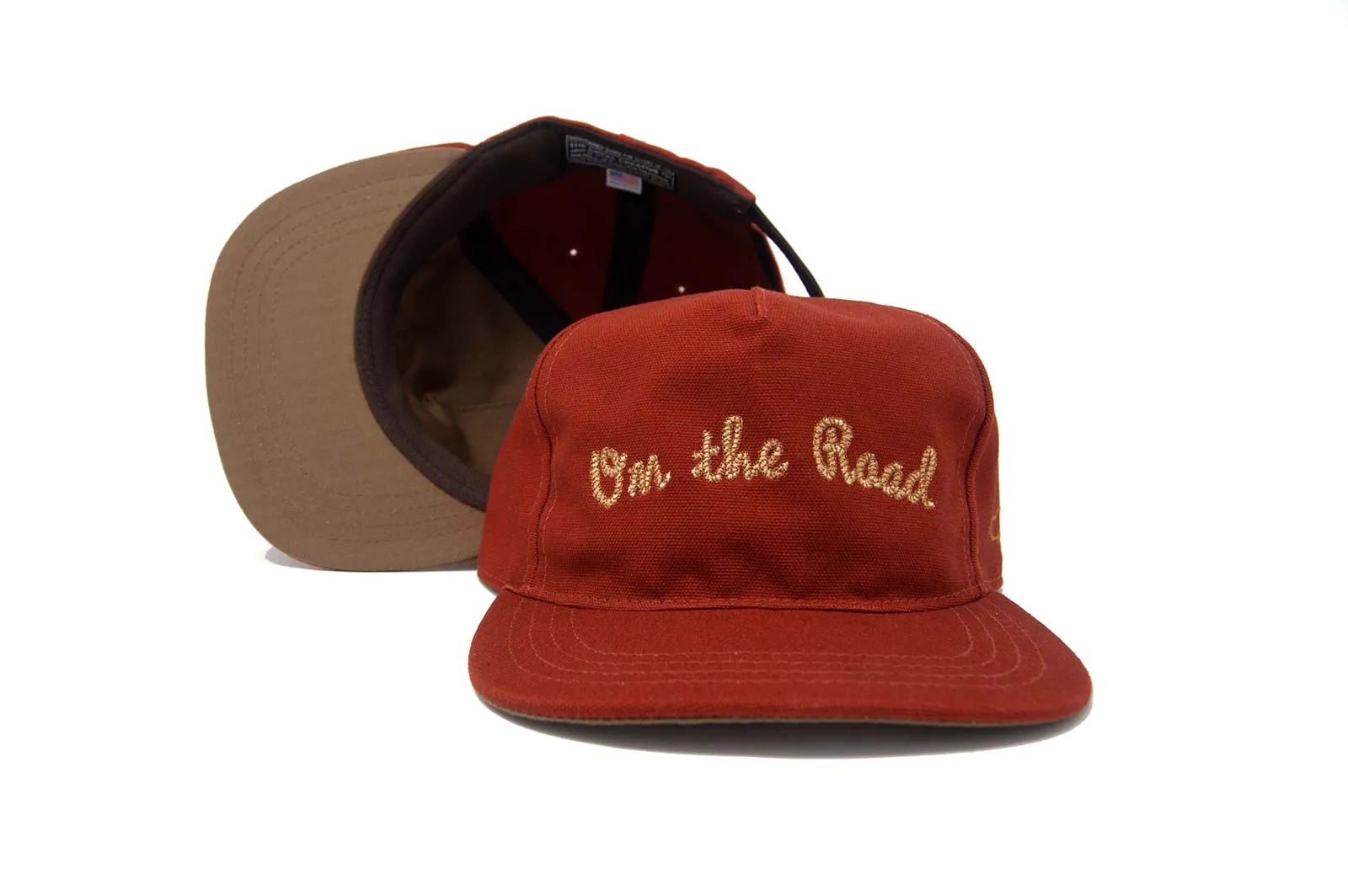 ON THE ROAD III Strapback sold by The Ampal Creative product image thumbnail 2