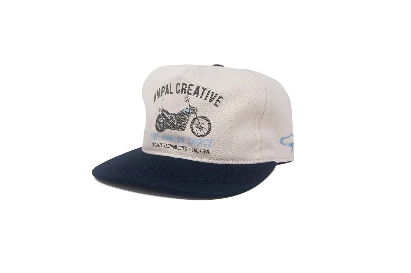 CHOPPER SHOP HAT - Snapback sold by The Ampal Creative product image thumbnail 3