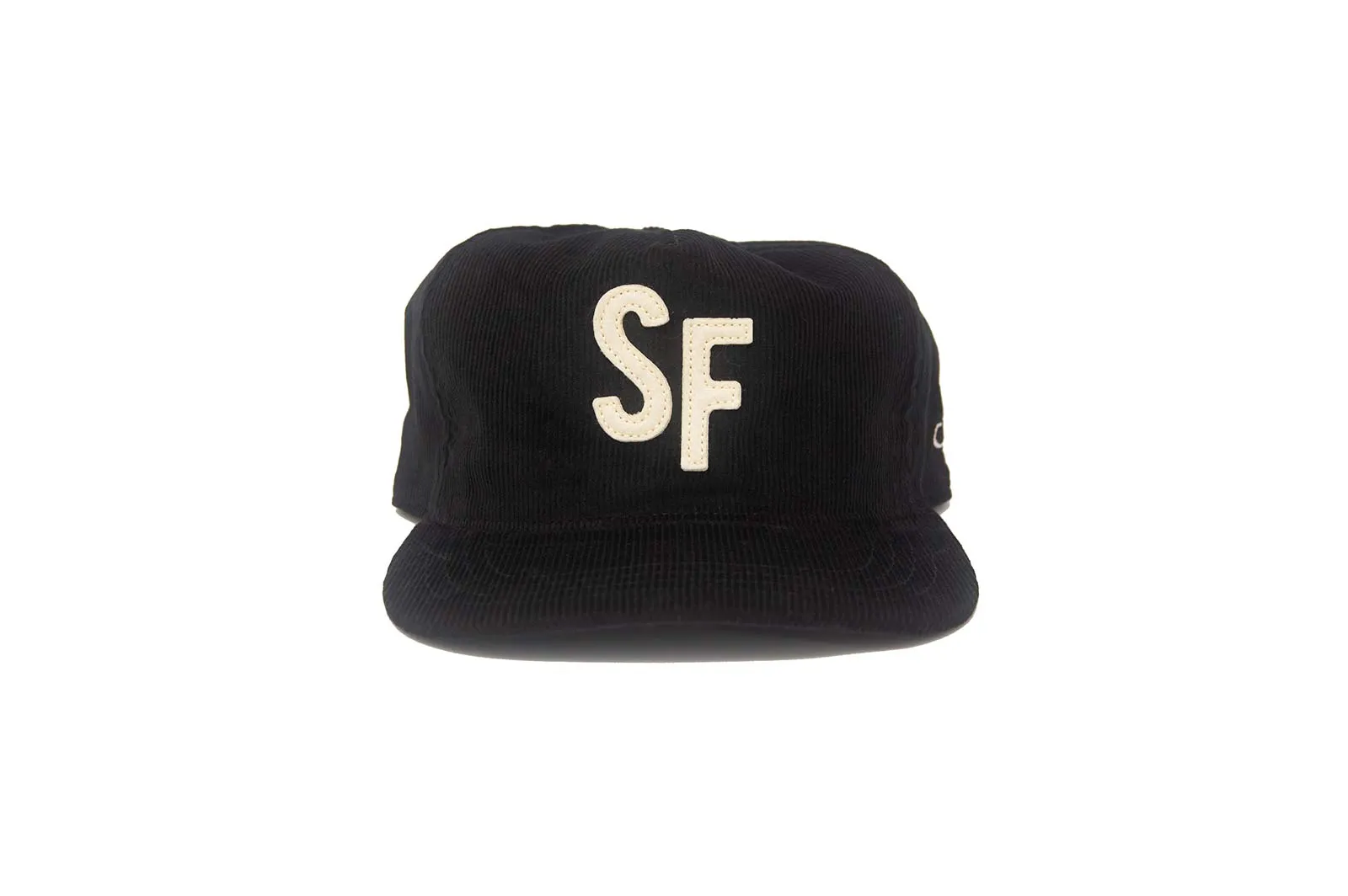 SF CITY SERIES Black Corduroy - Snapback sold by The Ampal Creative