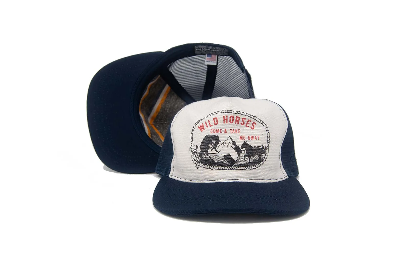 WILD HORSES TRUCKER sold by The Ampal Creative product image thumbnail 4