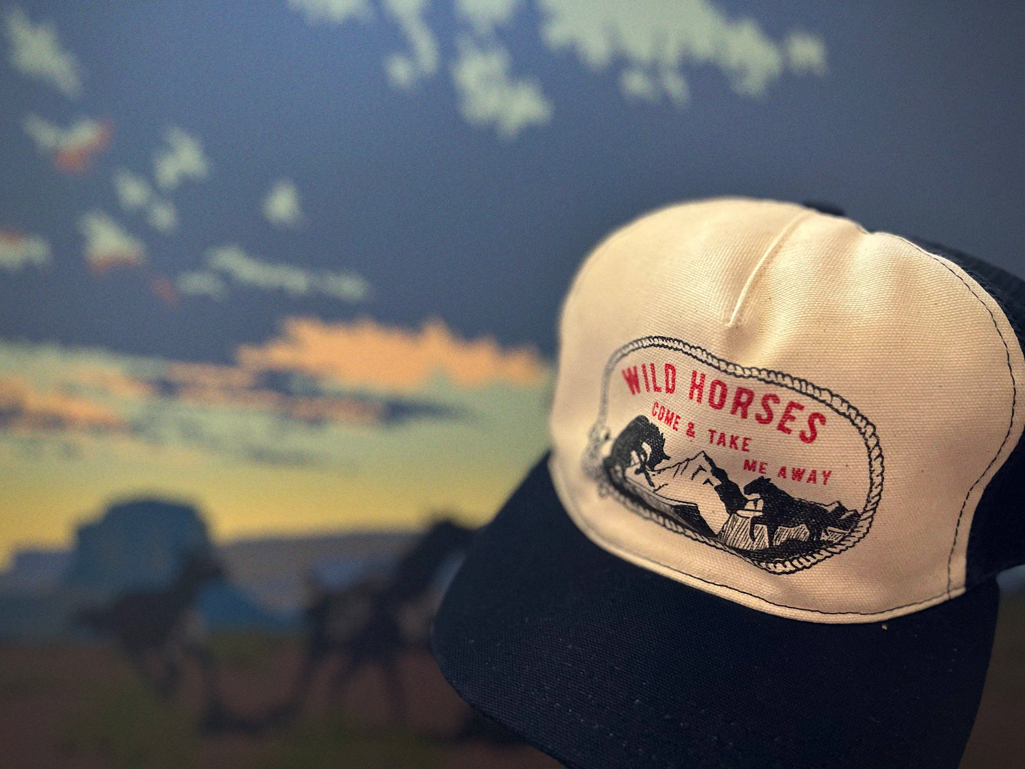 WILD HORSES TRUCKER sold by The Ampal Creative product image thumbnail 5