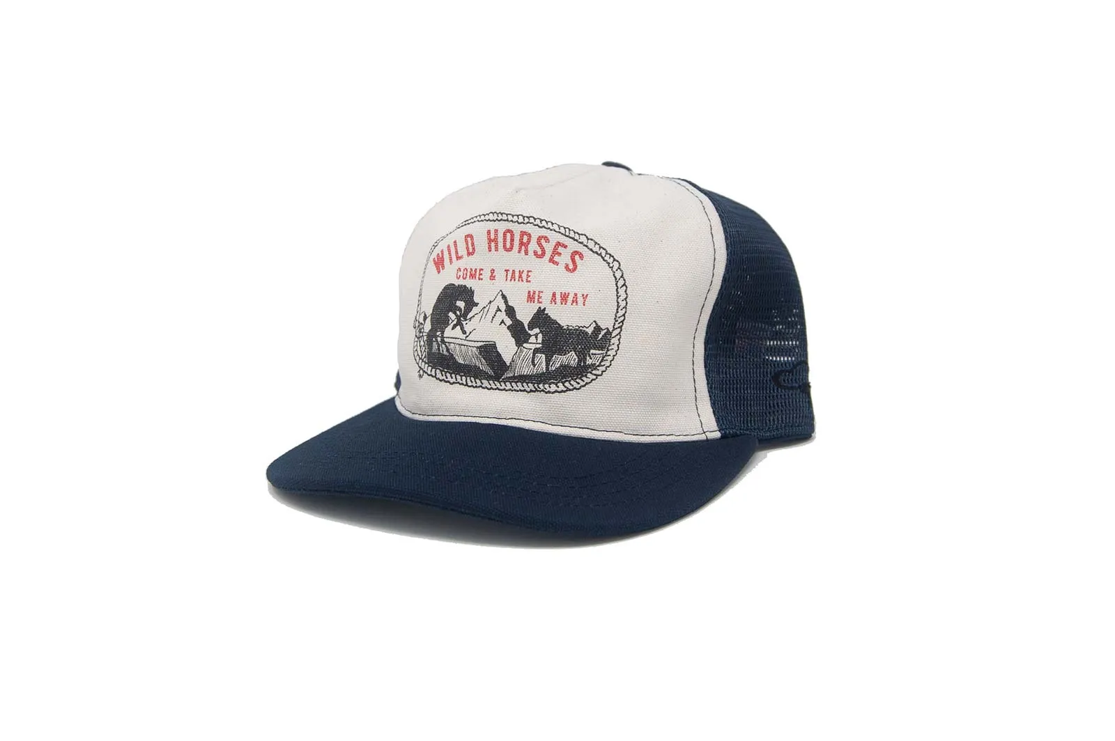 WILD HORSES TRUCKER sold by The Ampal Creative product image thumbnail 3