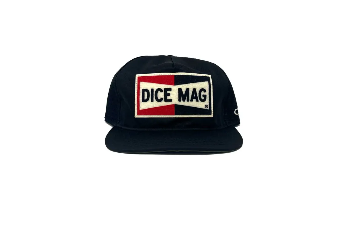 Dice Magazine SPARK Black Trucker - Snapback made by The Ampal Creative