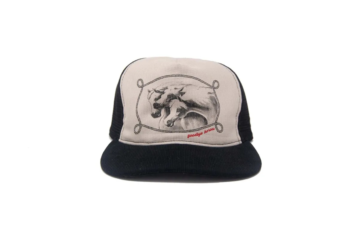 GOODBYE HORSES TRUCKER - Snapback made by The Ampal Creative