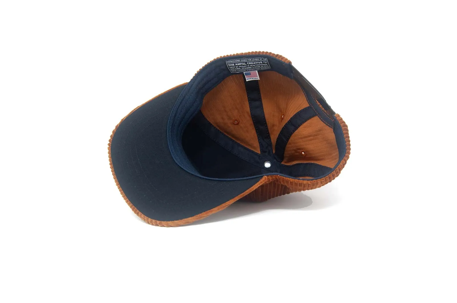 FRIEND OF THE DEVIL II - Rust Snapback sold by The Ampal Creative product image thumbnail 2