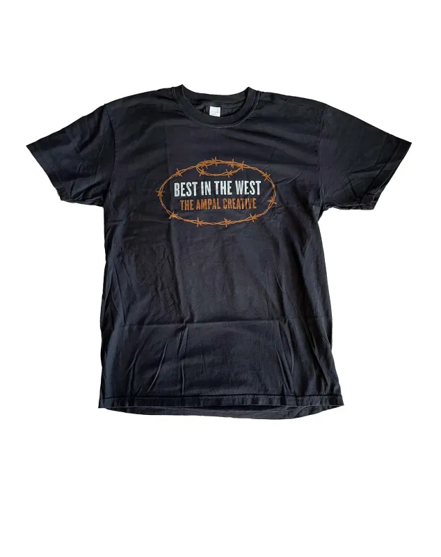 BARBWIRE T - Black made by The Ampal Creative