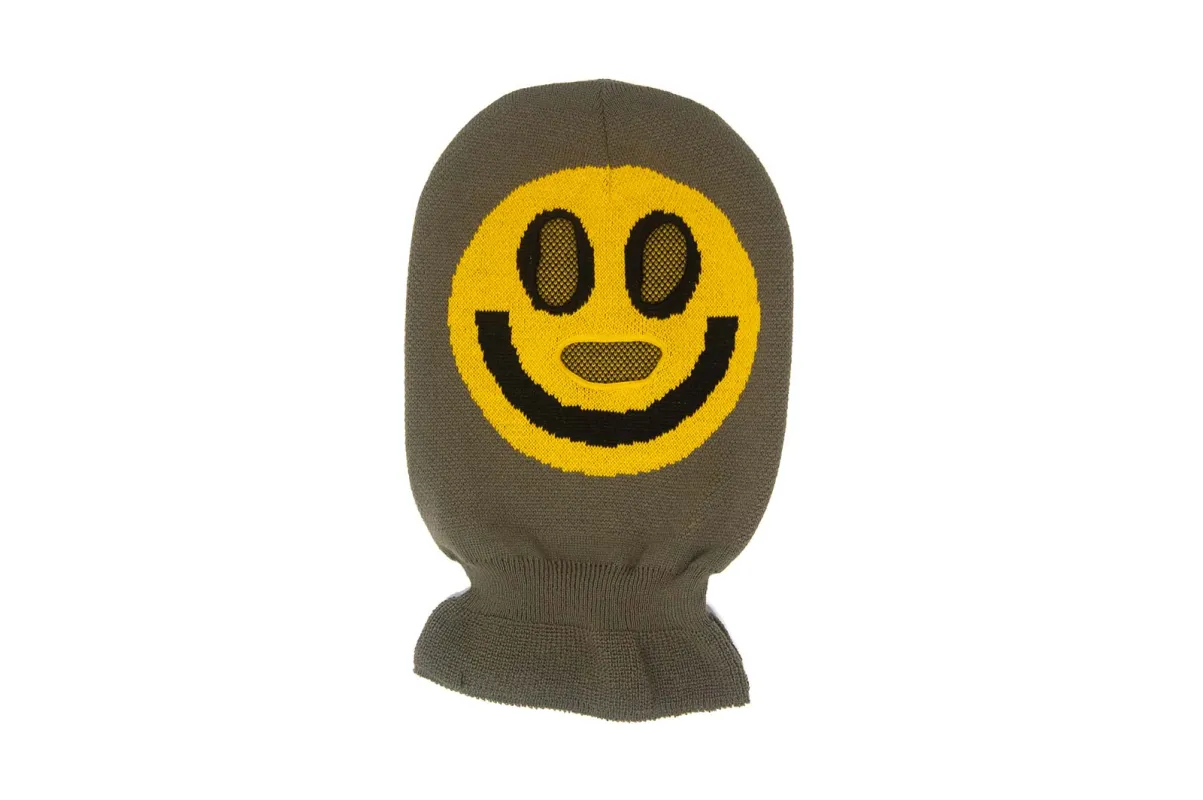 HAPPY PLACE  Facemask - Olive made by The Ampal Creative