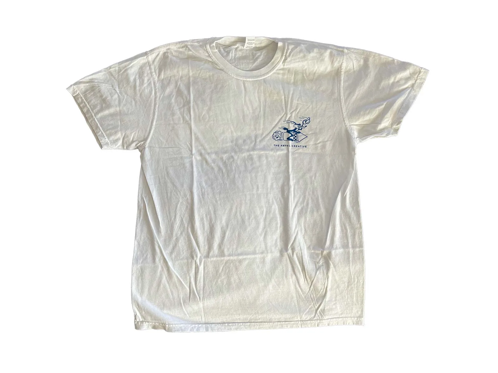 DON'T THINK TWICE T - White sold by The Ampal Creative product image thumbnail 2