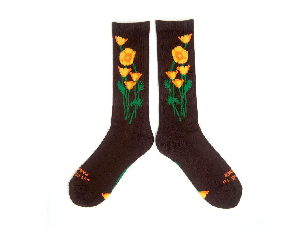 POPPY Socks made by The Ampal Creative